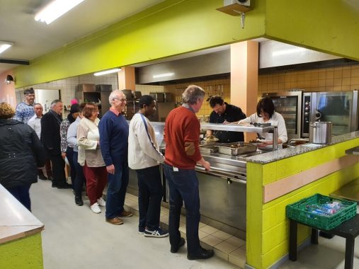 La Fringale restaurant solidaire des Restos du Coeur à Strasbourg, seul restaurant tenu par 00% de bénévoles